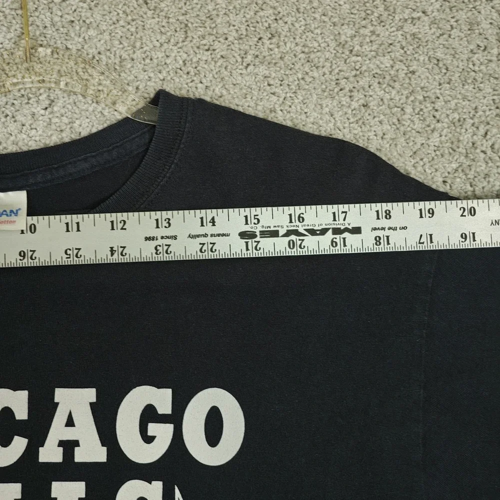 Vintage 1990s Chicago Bulls Gildan‎ Mens T Shirt Sz Med Michael Jordan GOAT